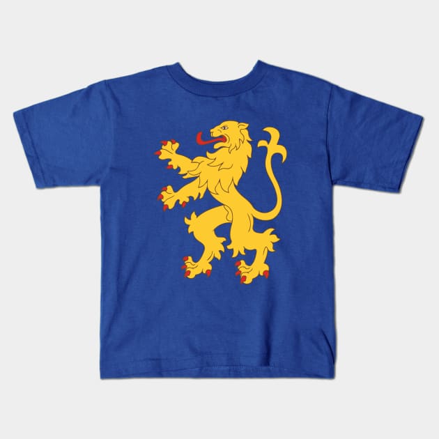 Sheldon's Apartment Flag Kids T-Shirt by fandemonium